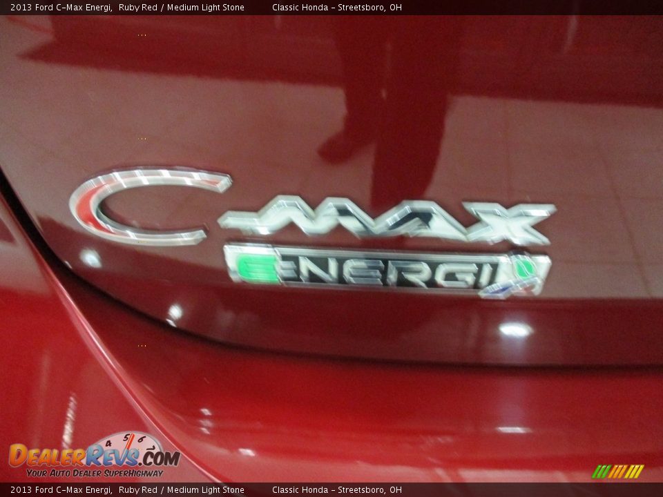 2013 Ford C-Max Energi Ruby Red / Medium Light Stone Photo #9