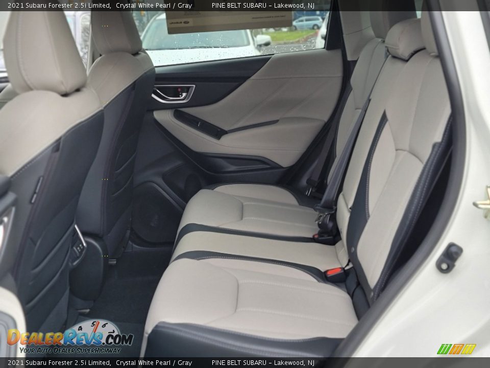 Rear Seat of 2021 Subaru Forester 2.5i Limited Photo #9