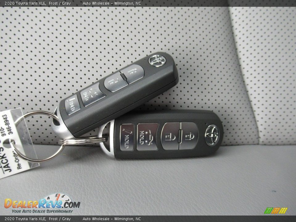 2020 Toyota Yaris XLE Frost / Gray Photo #20