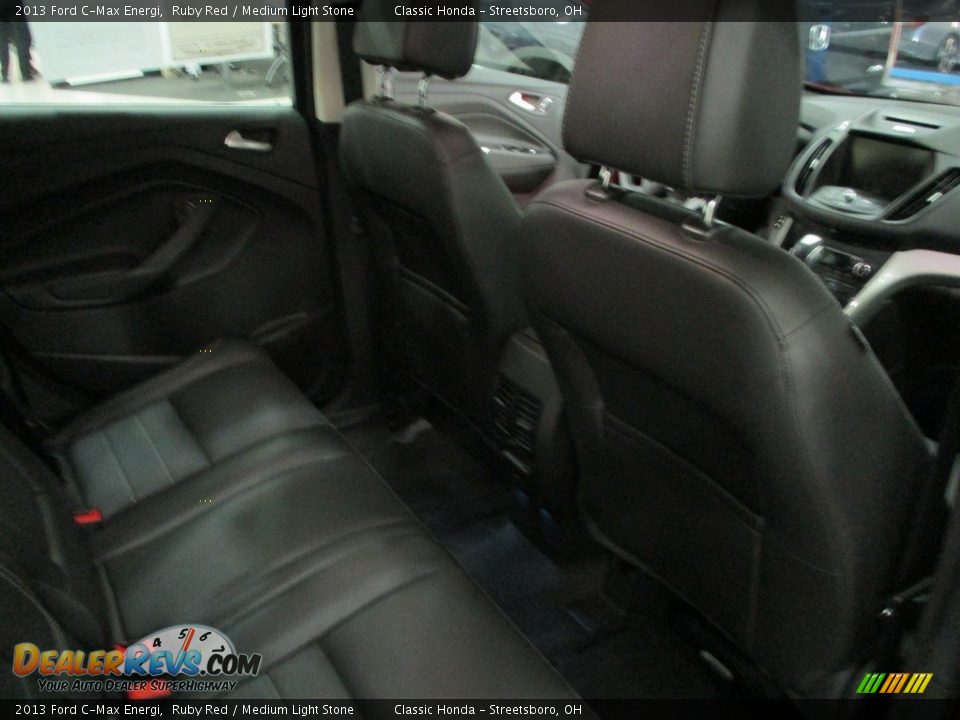 2013 Ford C-Max Energi Ruby Red / Medium Light Stone Photo #19