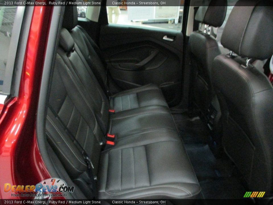 2013 Ford C-Max Energi Ruby Red / Medium Light Stone Photo #20