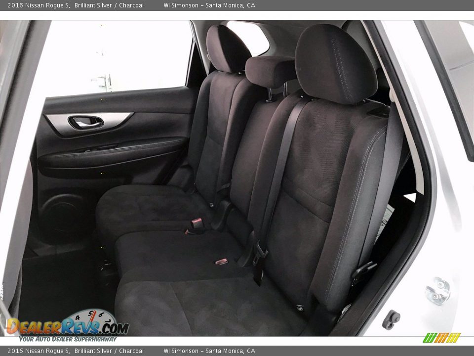 Rear Seat of 2016 Nissan Rogue S Photo #20