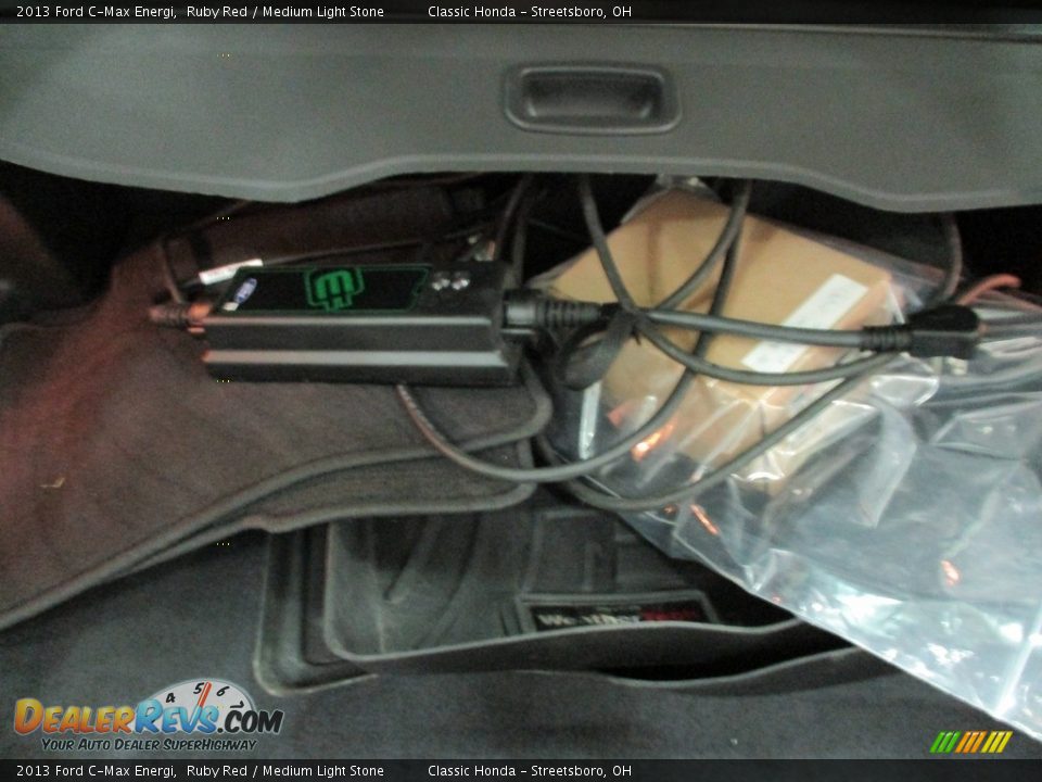 2013 Ford C-Max Energi Ruby Red / Medium Light Stone Photo #22