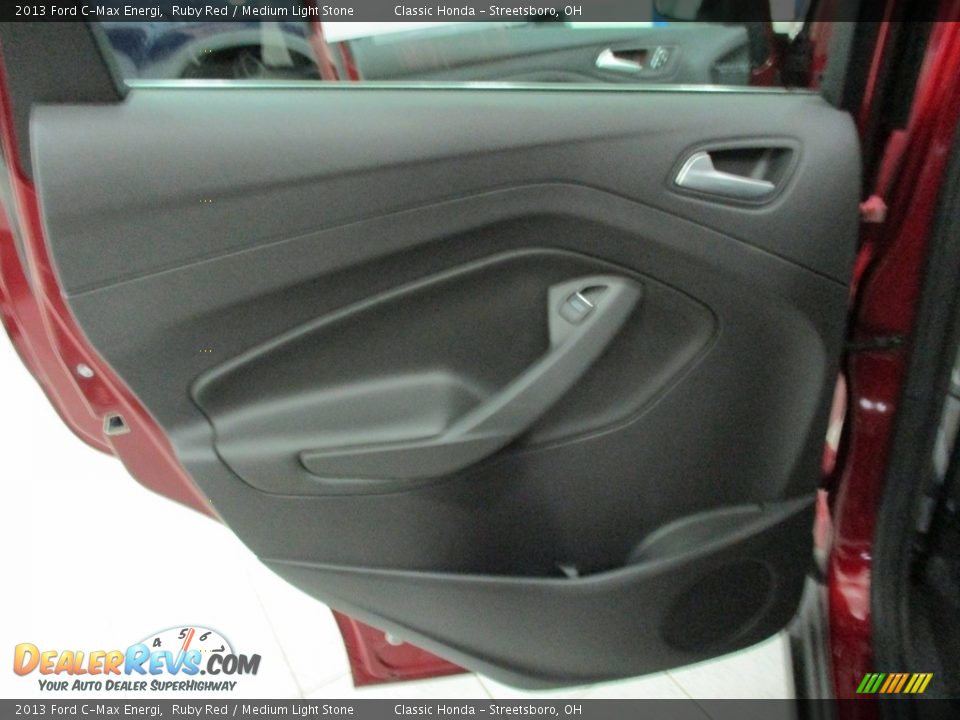 2013 Ford C-Max Energi Ruby Red / Medium Light Stone Photo #23