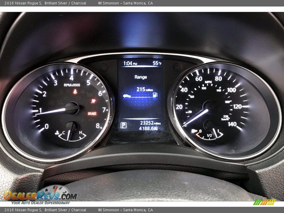 2016 Nissan Rogue S Gauges Photo #23