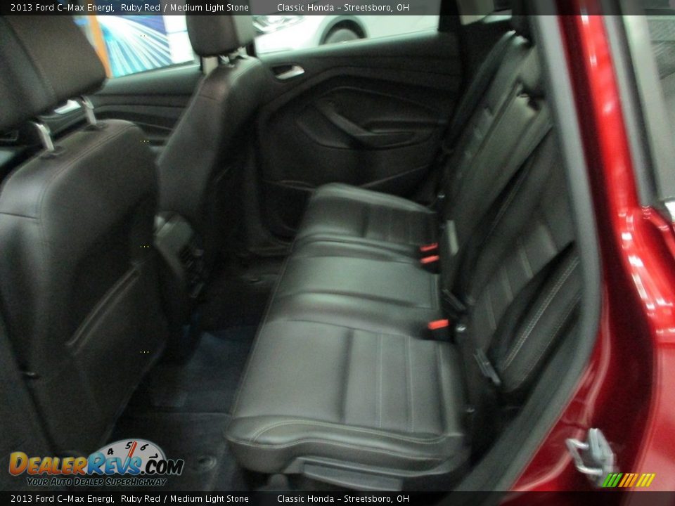 2013 Ford C-Max Energi Ruby Red / Medium Light Stone Photo #25