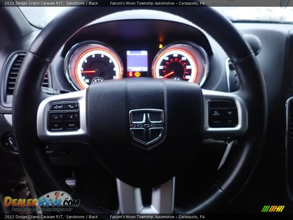 2013 Dodge Grand Caravan R/T Sandstone / Black Photo #19