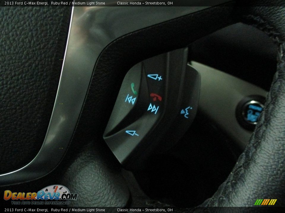 2013 Ford C-Max Energi Ruby Red / Medium Light Stone Photo #30