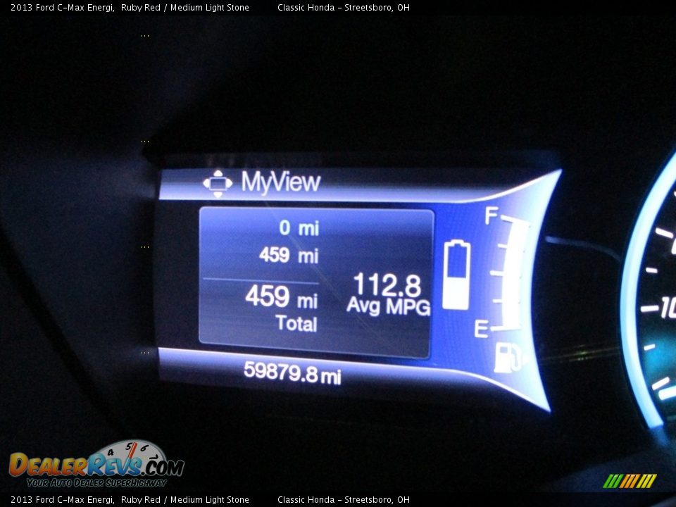 2013 Ford C-Max Energi Ruby Red / Medium Light Stone Photo #31