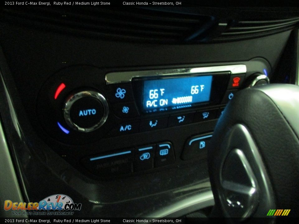 2013 Ford C-Max Energi Ruby Red / Medium Light Stone Photo #34