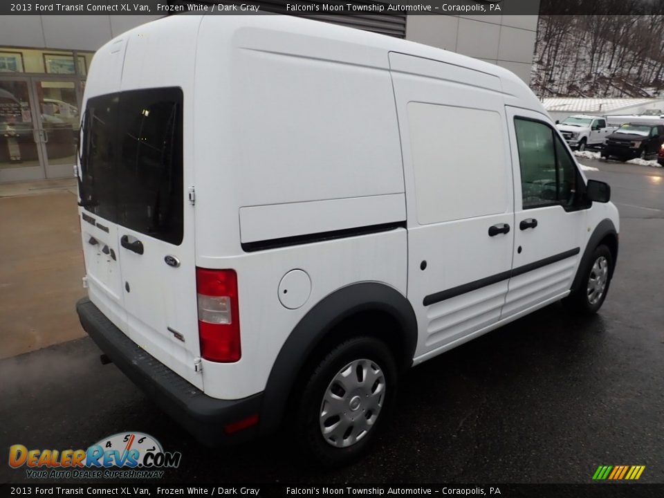 2013 Ford Transit Connect XL Van Frozen White / Dark Gray Photo #2