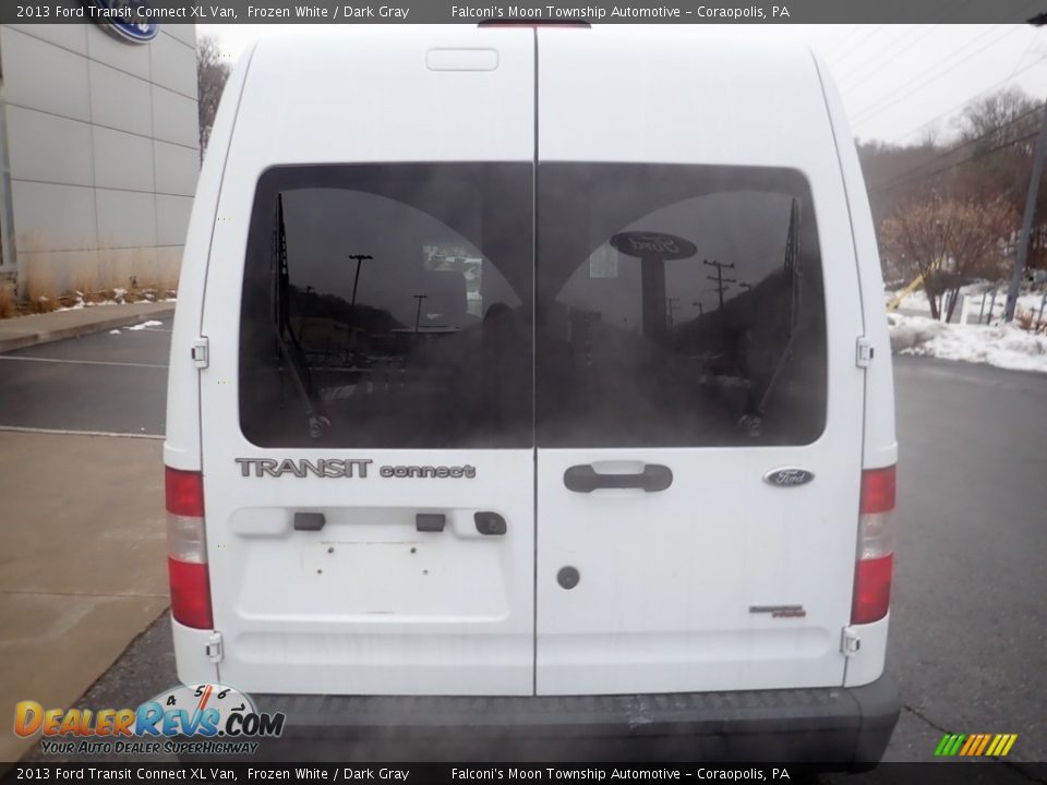 2013 Ford Transit Connect XL Van Frozen White / Dark Gray Photo #3
