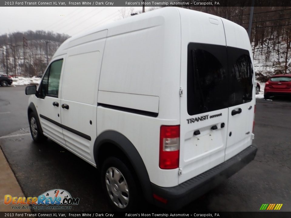 2013 Ford Transit Connect XL Van Frozen White / Dark Gray Photo #4