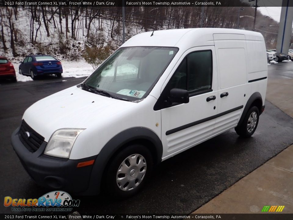 2013 Ford Transit Connect XL Van Frozen White / Dark Gray Photo #6