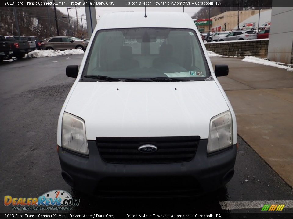 2013 Ford Transit Connect XL Van Frozen White / Dark Gray Photo #7