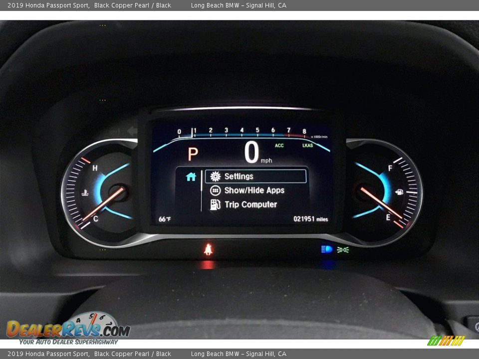 2019 Honda Passport Sport Gauges Photo #20