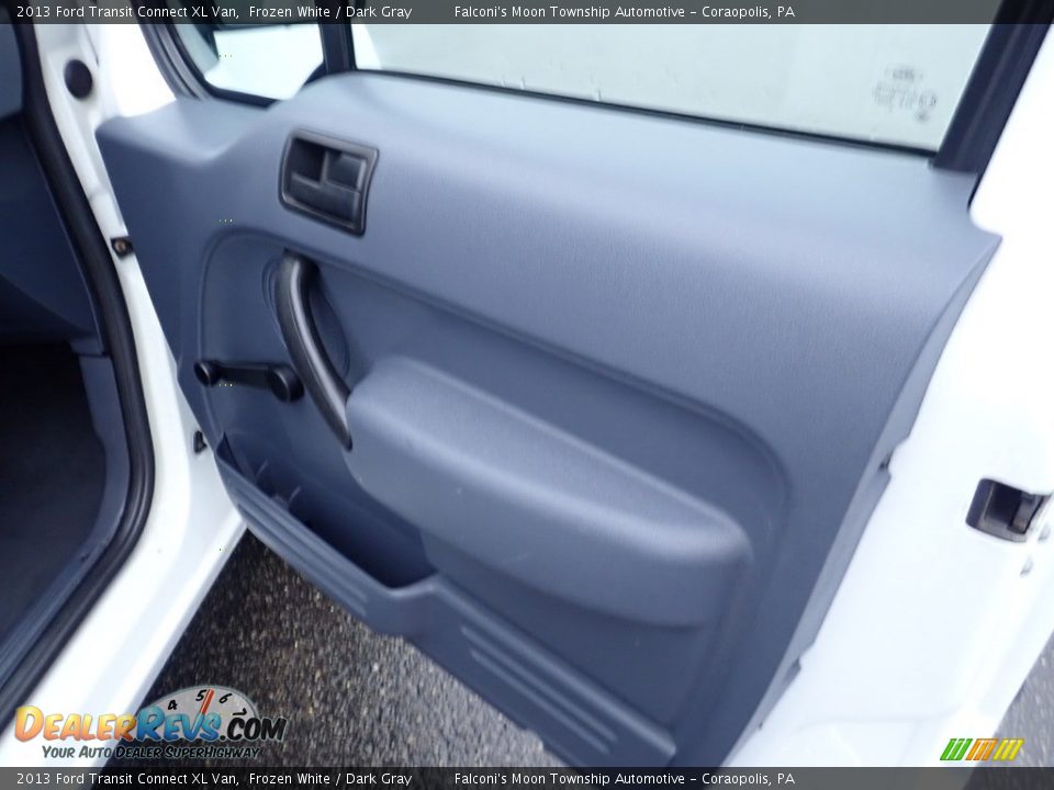 2013 Ford Transit Connect XL Van Frozen White / Dark Gray Photo #12