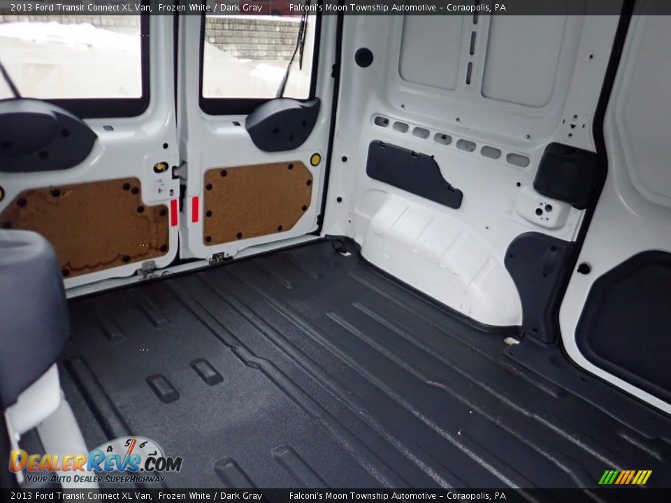 2013 Ford Transit Connect XL Van Frozen White / Dark Gray Photo #13