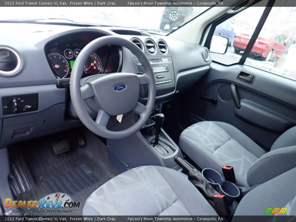 2013 Ford Transit Connect XL Van Frozen White / Dark Gray Photo #17