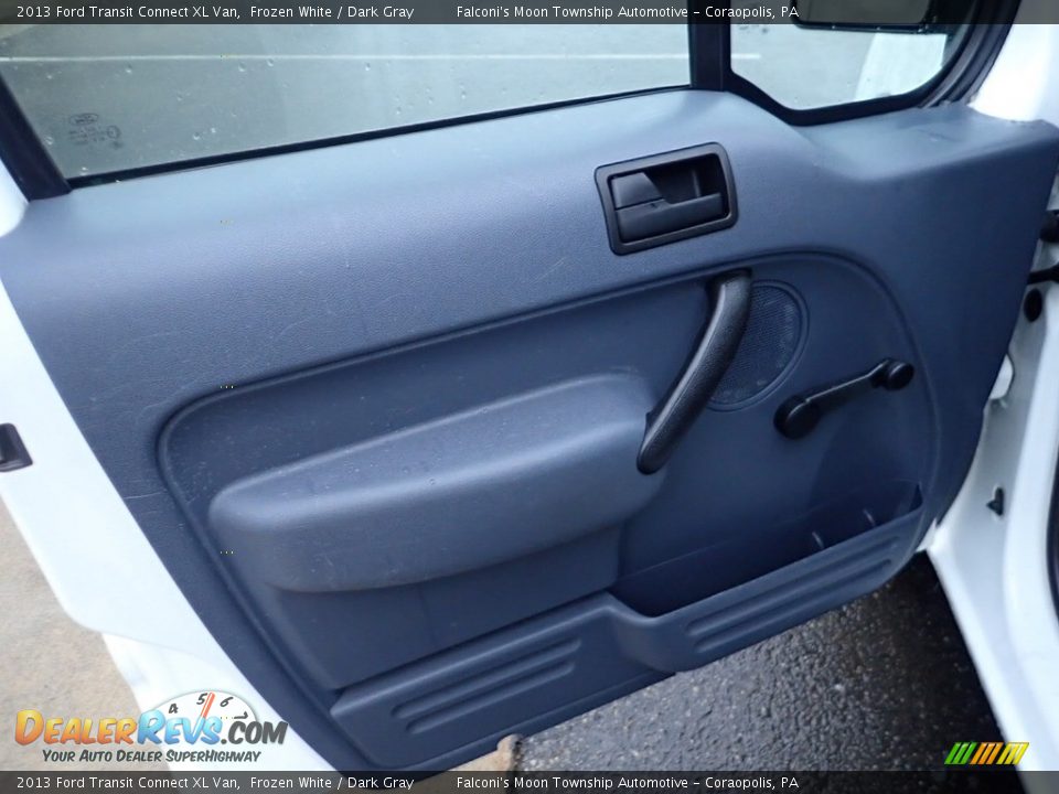 2013 Ford Transit Connect XL Van Frozen White / Dark Gray Photo #18