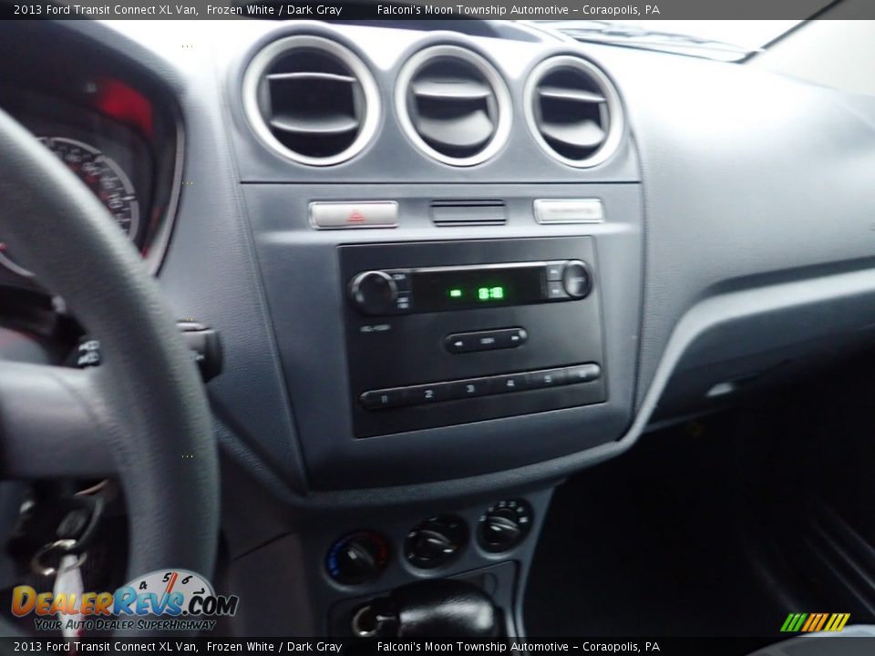 2013 Ford Transit Connect XL Van Frozen White / Dark Gray Photo #22