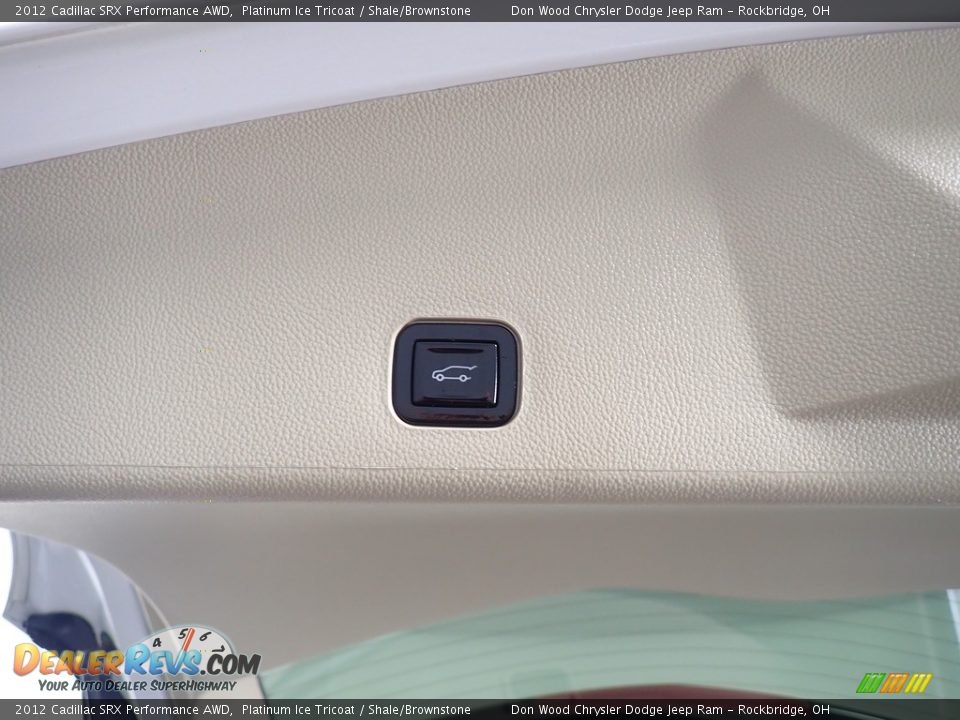 2012 Cadillac SRX Performance AWD Platinum Ice Tricoat / Shale/Brownstone Photo #8