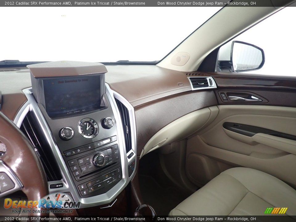 2012 Cadillac SRX Performance AWD Platinum Ice Tricoat / Shale/Brownstone Photo #17
