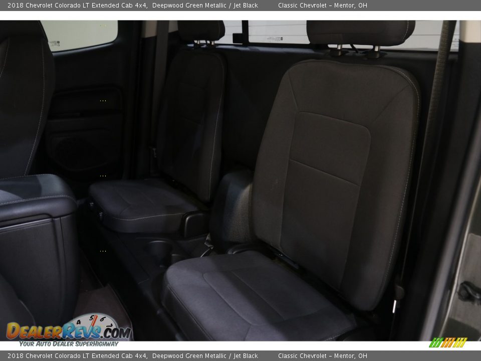 2018 Chevrolet Colorado LT Extended Cab 4x4 Deepwood Green Metallic / Jet Black Photo #21
