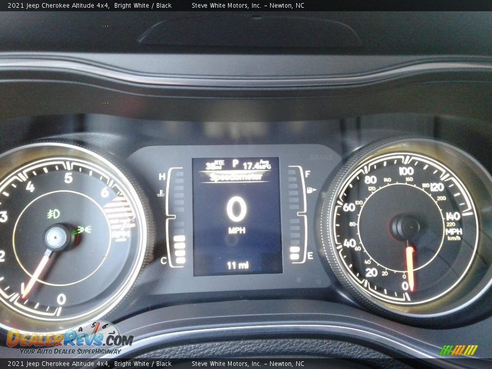 2021 Jeep Cherokee Altitude 4x4 Bright White / Black Photo #22