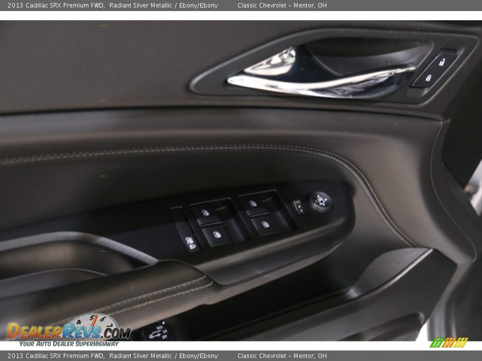 2013 Cadillac SRX Premium FWD Radiant Silver Metallic / Ebony/Ebony Photo #5
