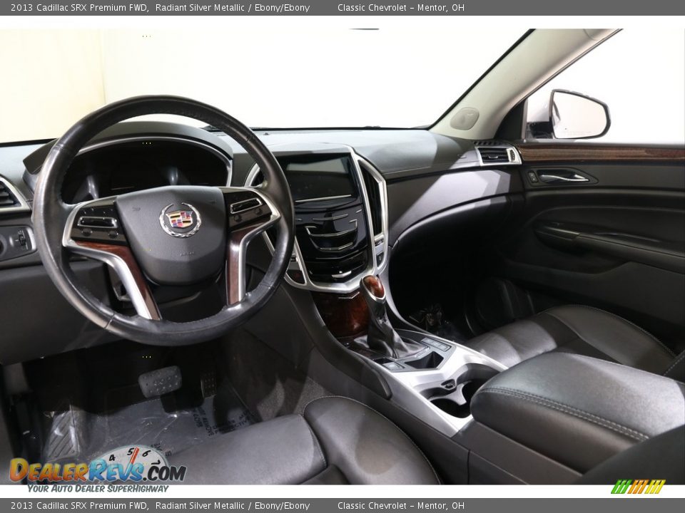 2013 Cadillac SRX Premium FWD Radiant Silver Metallic / Ebony/Ebony Photo #8