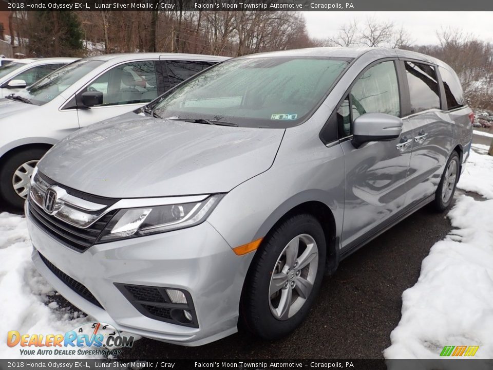 2018 Honda Odyssey EX-L Lunar Silver Metallic / Gray Photo #1