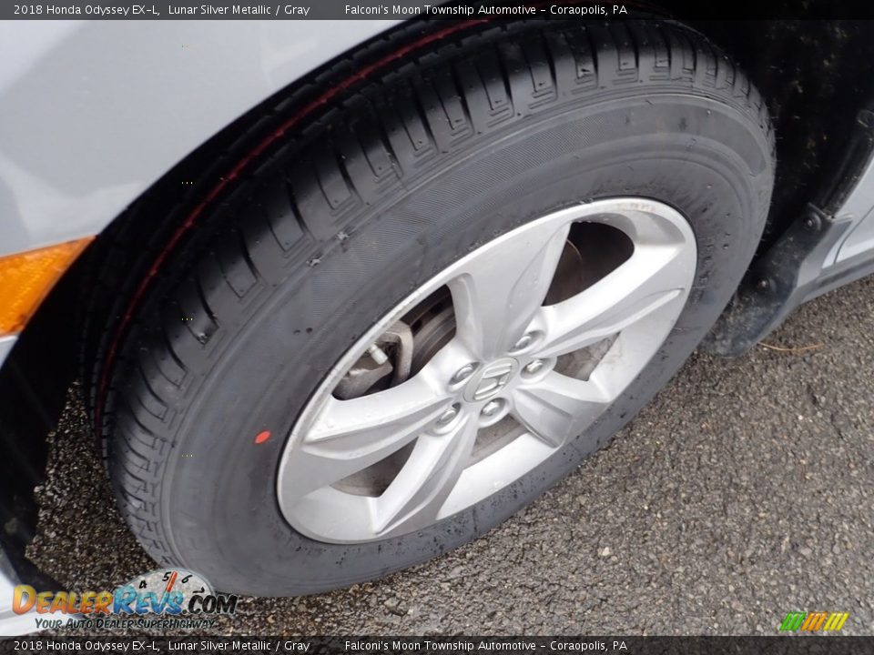 2018 Honda Odyssey EX-L Lunar Silver Metallic / Gray Photo #2