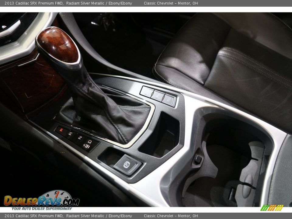2013 Cadillac SRX Premium FWD Radiant Silver Metallic / Ebony/Ebony Photo #21