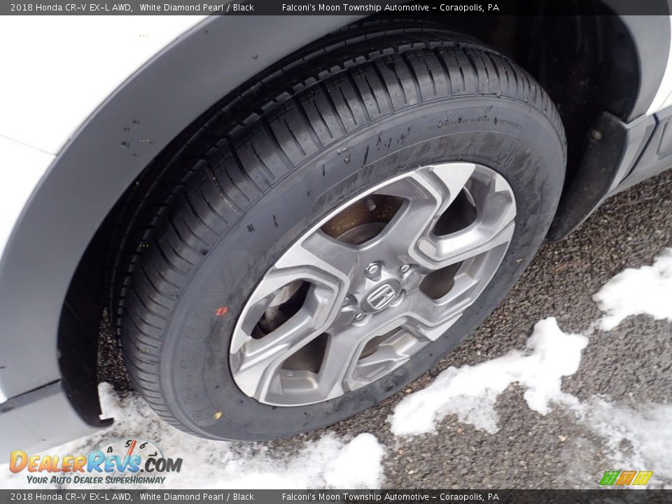 2018 Honda CR-V EX-L AWD White Diamond Pearl / Black Photo #2