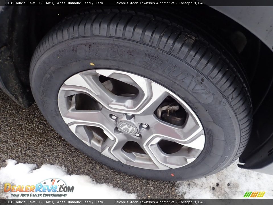 2018 Honda CR-V EX-L AWD White Diamond Pearl / Black Photo #5