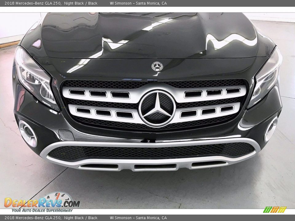 2018 Mercedes-Benz GLA 250 Night Black / Black Photo #30