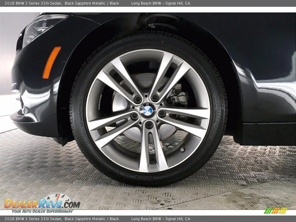 2018 BMW 3 Series 330i Sedan Black Sapphire Metallic / Black Photo #8