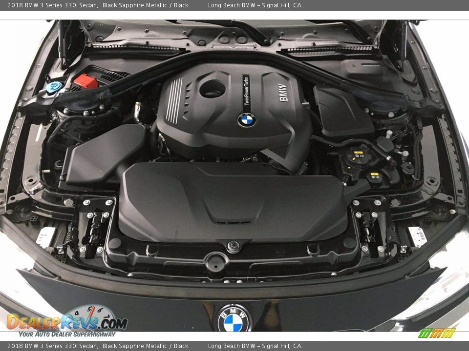 2018 BMW 3 Series 330i Sedan Black Sapphire Metallic / Black Photo #9