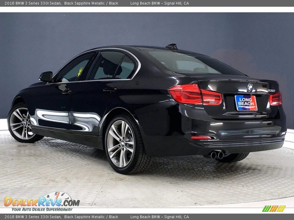 2018 BMW 3 Series 330i Sedan Black Sapphire Metallic / Black Photo #10