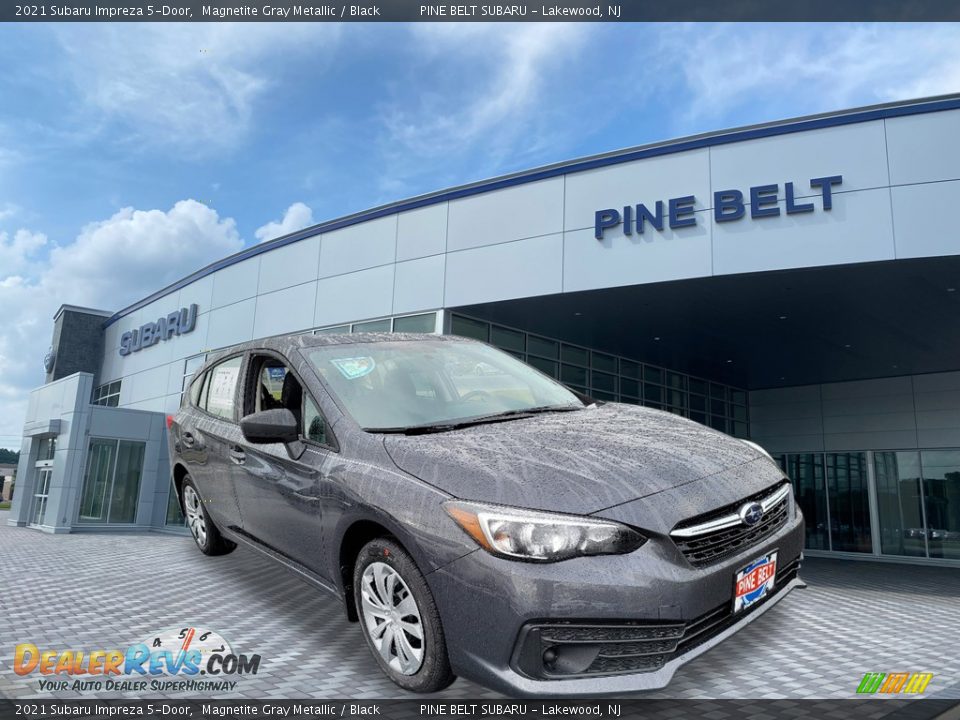 2021 Subaru Impreza 5-Door Magnetite Gray Metallic / Black Photo #1
