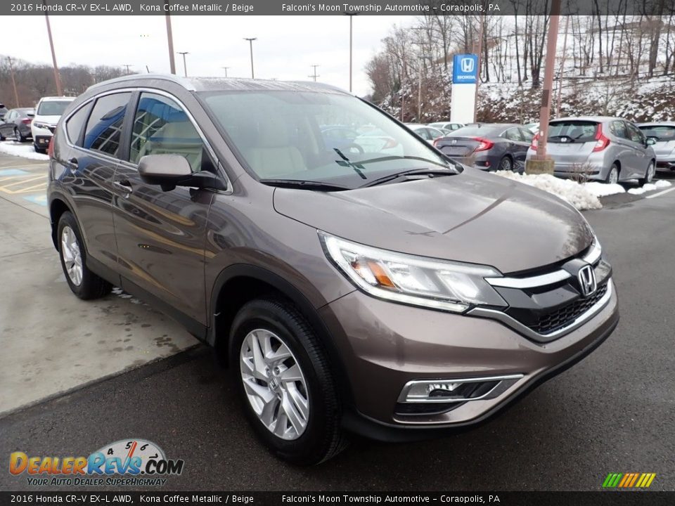 Front 3/4 View of 2016 Honda CR-V EX-L AWD Photo #8