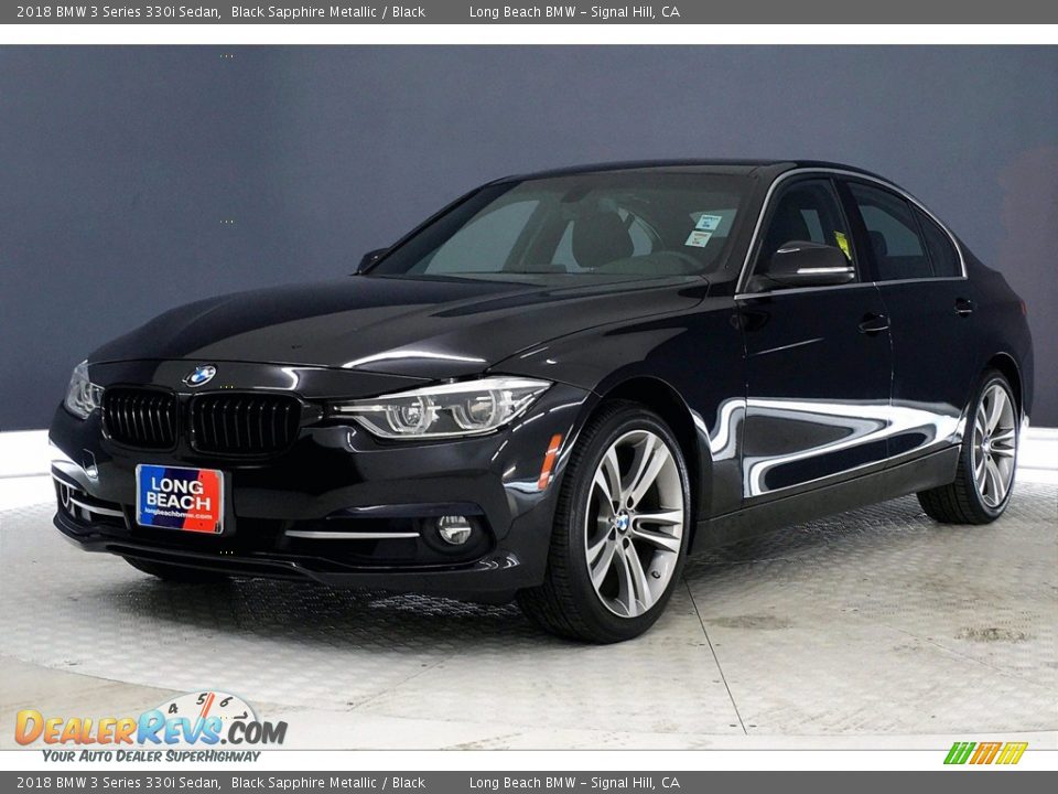 2018 BMW 3 Series 330i Sedan Black Sapphire Metallic / Black Photo #12