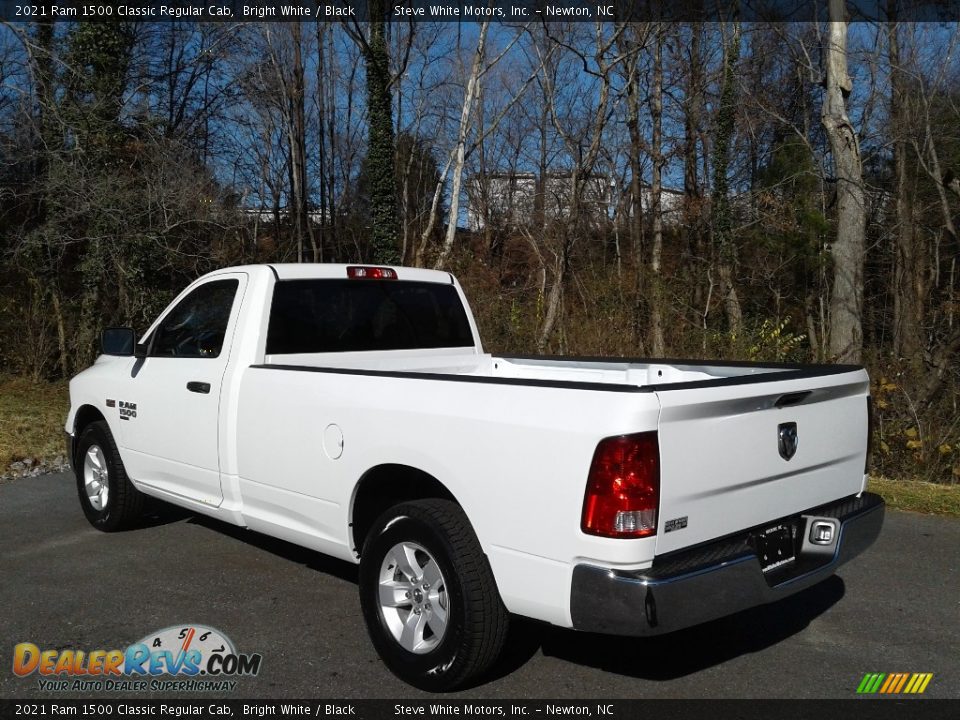 2021 Ram 1500 Classic Regular Cab Bright White / Black Photo #9