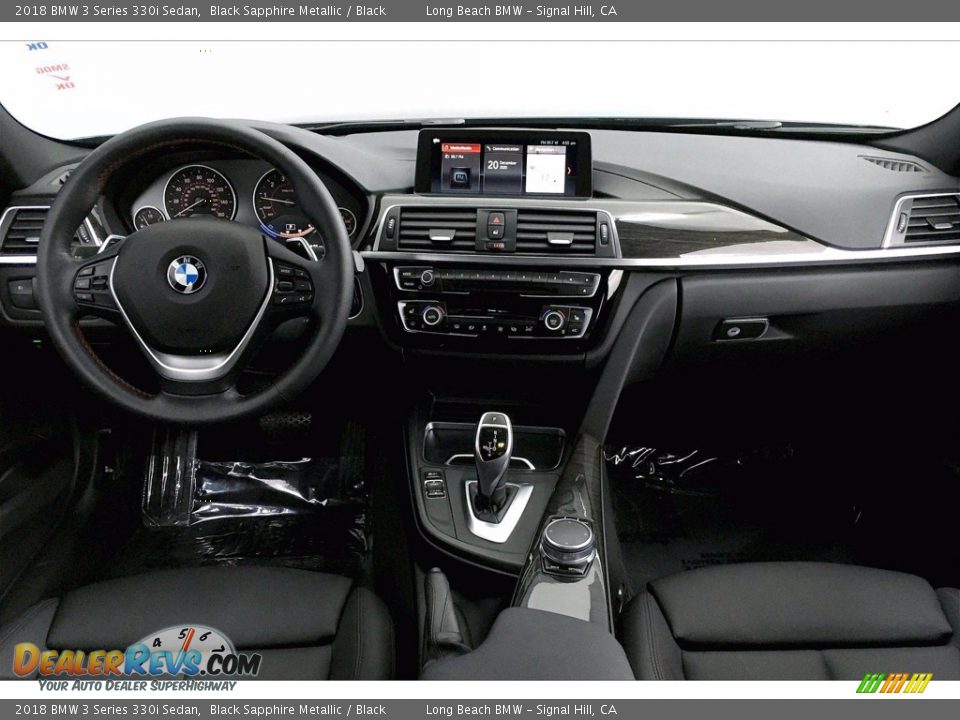 2018 BMW 3 Series 330i Sedan Black Sapphire Metallic / Black Photo #15