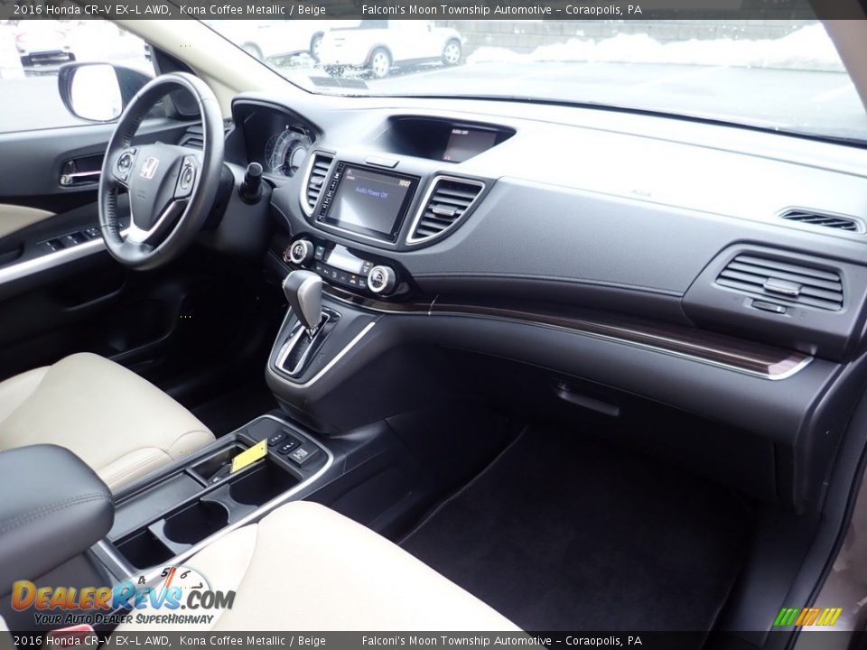 Dashboard of 2016 Honda CR-V EX-L AWD Photo #12
