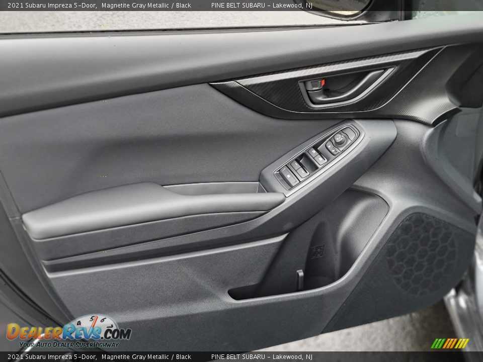 2021 Subaru Impreza 5-Door Magnetite Gray Metallic / Black Photo #9