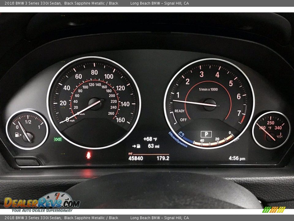 2018 BMW 3 Series 330i Sedan Black Sapphire Metallic / Black Photo #20