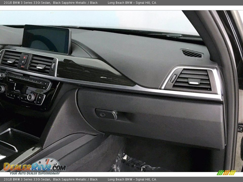 2018 BMW 3 Series 330i Sedan Black Sapphire Metallic / Black Photo #22