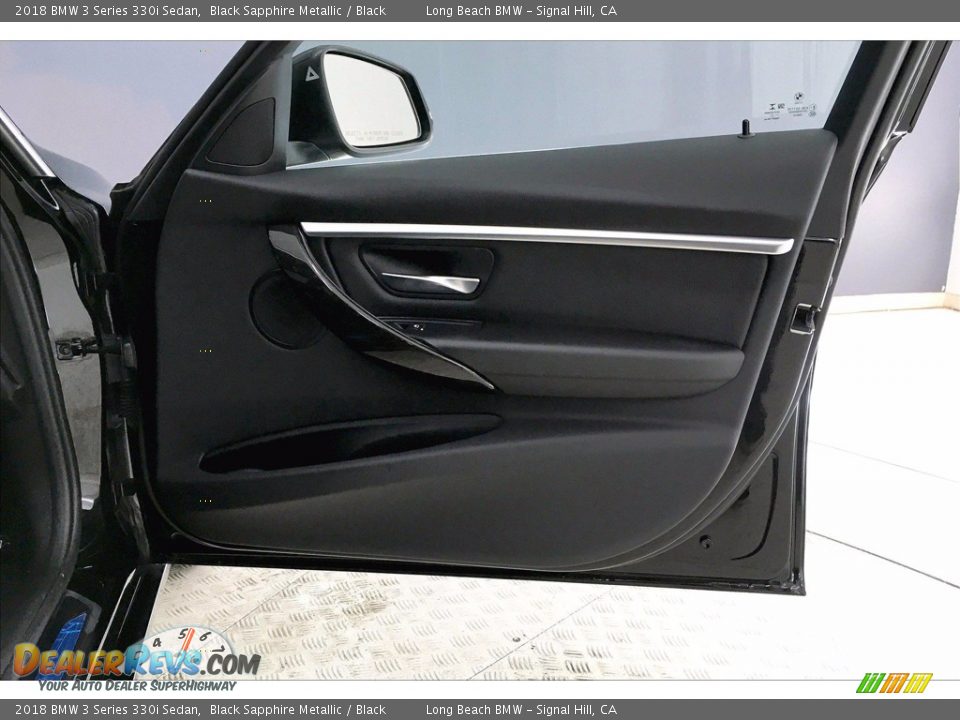 2018 BMW 3 Series 330i Sedan Black Sapphire Metallic / Black Photo #24